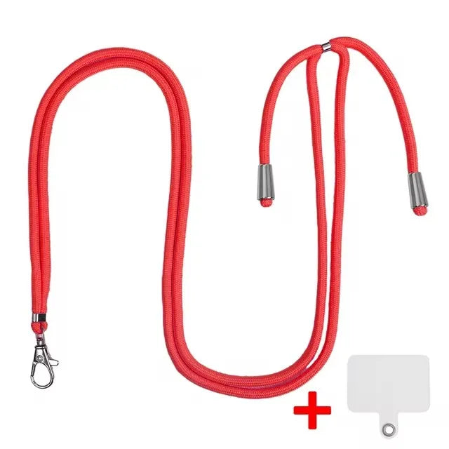 NEW Universal Adjustable Phone Lanyard Strap Mobile Phone Hanging Rope Neck Straps Anti-lost Lanyards Cell Phone Accessories