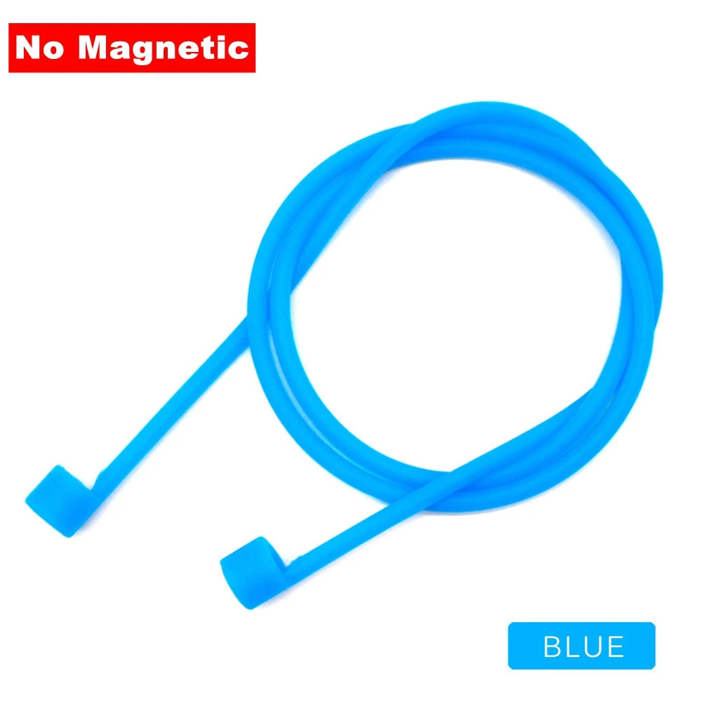 Earphone Strap for for AirPods 2 3 pro case accessories TWS Anti Lost Strap Silicone Rope for Bluetooth Earphones Silicone Cable
