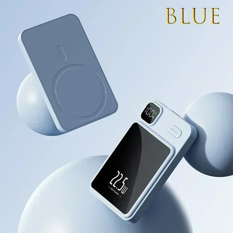 Portable Fast Charging Magnetic Power Bank for IPhone Magsafe 10000mAh Qi Wireless Charger Power Bank External Battery