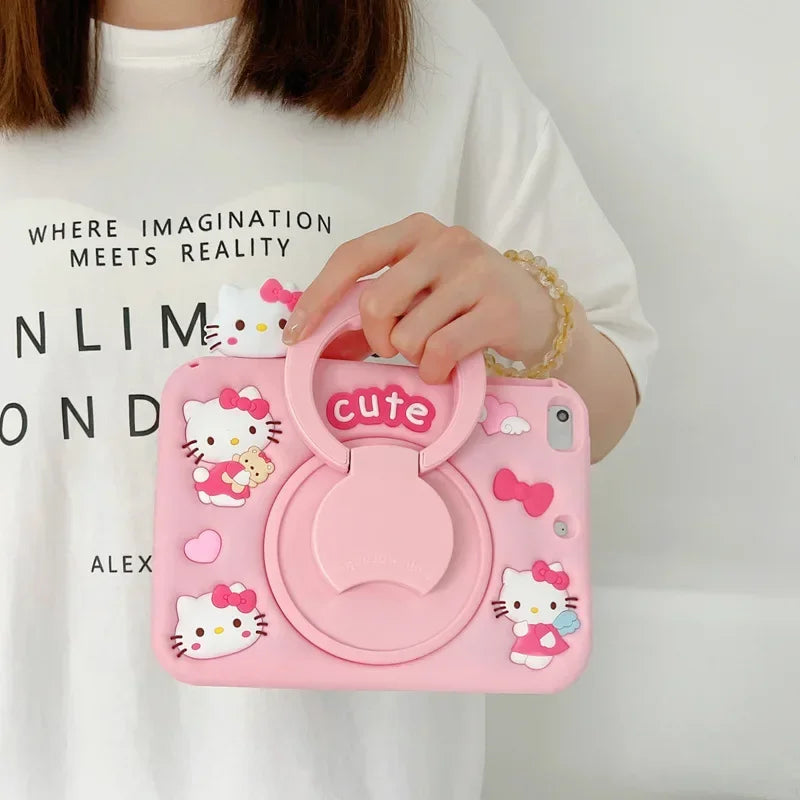 Hello Kitty Table Case for IPad Pro 11inch Air 10.9inch 22 21 20 Mini Tablet Cover for IPad 9.7 5th 6th 10.2 9th 8th 10th