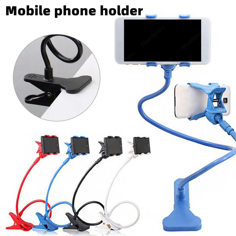 Universal Cell Phone Holder Flexible Long Arm lazy Phone Stands Clamp Bed Tablet Car Mount Bracket For iPhone XS Samsung Support