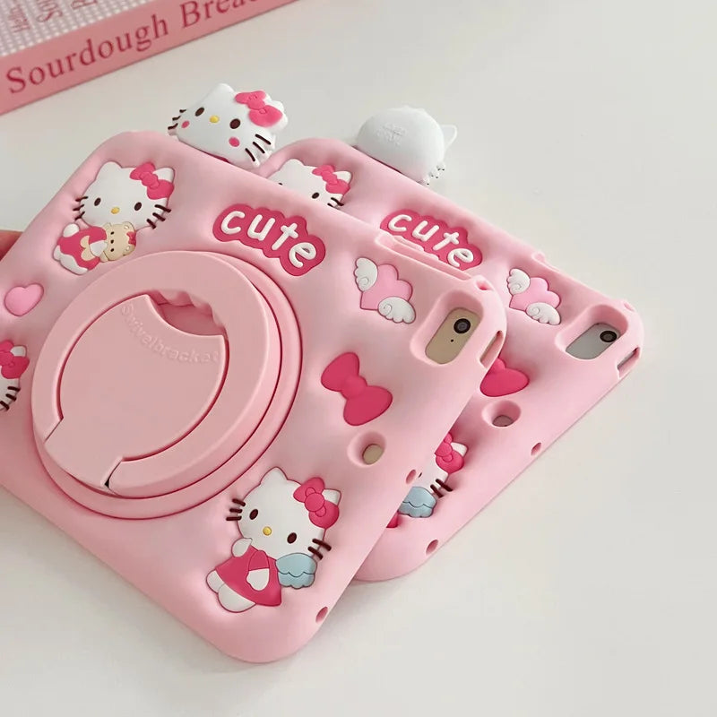 Hello Kitty Table Case for IPad Pro 11inch Air 10.9inch 22 21 20 Mini Tablet Cover for IPad 9.7 5th 6th 10.2 9th 8th 10th