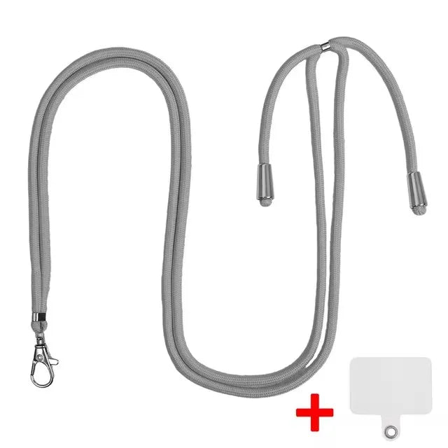 NEW Universal Adjustable Phone Lanyard Strap Mobile Phone Hanging Rope Neck Straps Anti-lost Lanyards Cell Phone Accessories