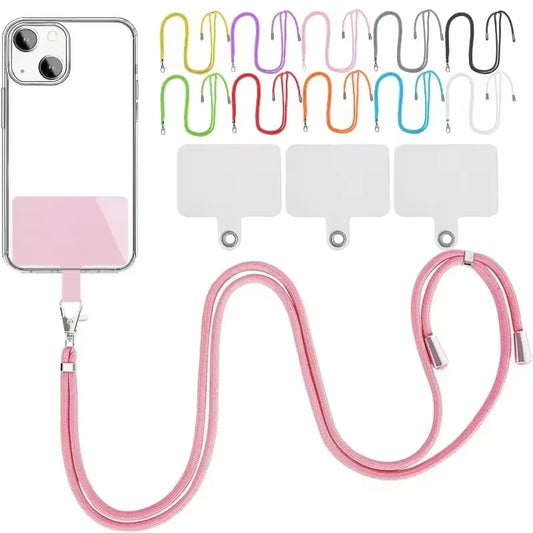 NEW Universal Adjustable Phone Lanyard Strap Mobile Phone Hanging Rope Neck Straps Anti-lost Lanyards Cell Phone Accessories