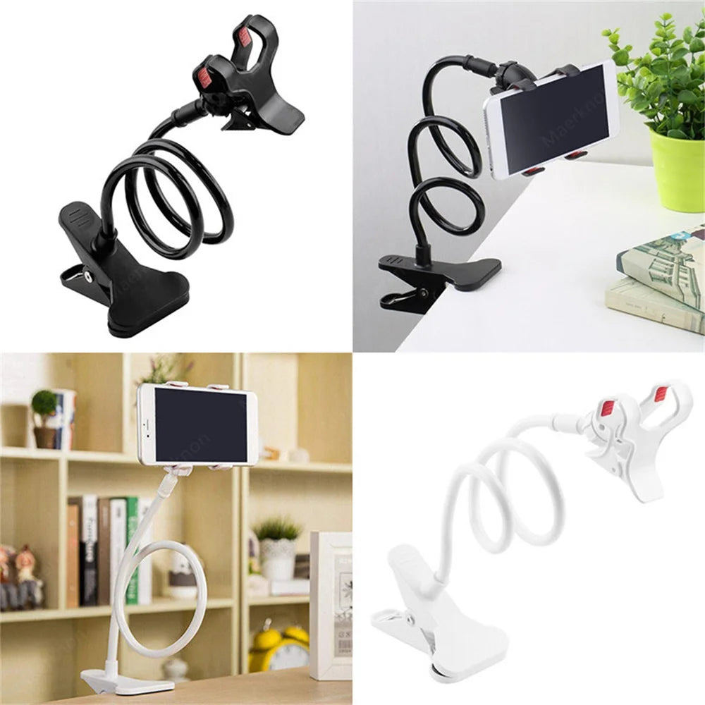 Universal Cell Phone Holder Flexible Long Arm lazy Phone Stands Clamp Bed Tablet Car Mount Bracket For iPhone XS Samsung Support