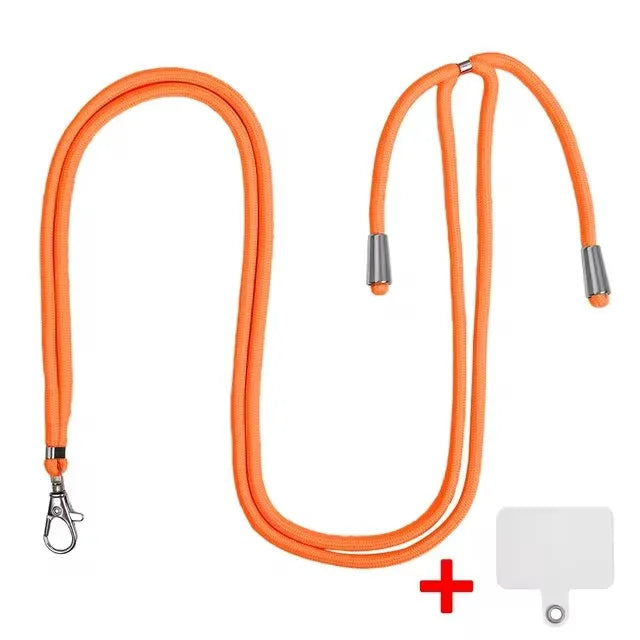 NEW Universal Adjustable Phone Lanyard Strap Mobile Phone Hanging Rope Neck Straps Anti-lost Lanyards Cell Phone Accessories