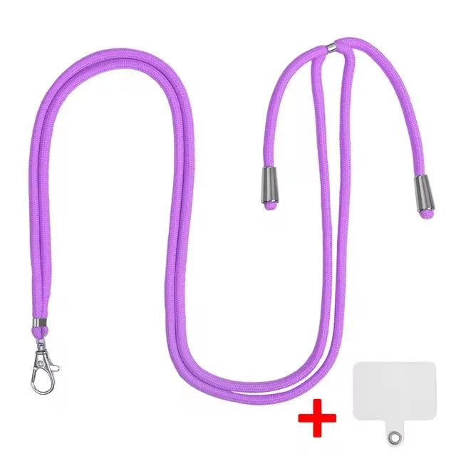 NEW Universal Adjustable Phone Lanyard Strap Mobile Phone Hanging Rope Neck Straps Anti-lost Lanyards Cell Phone Accessories