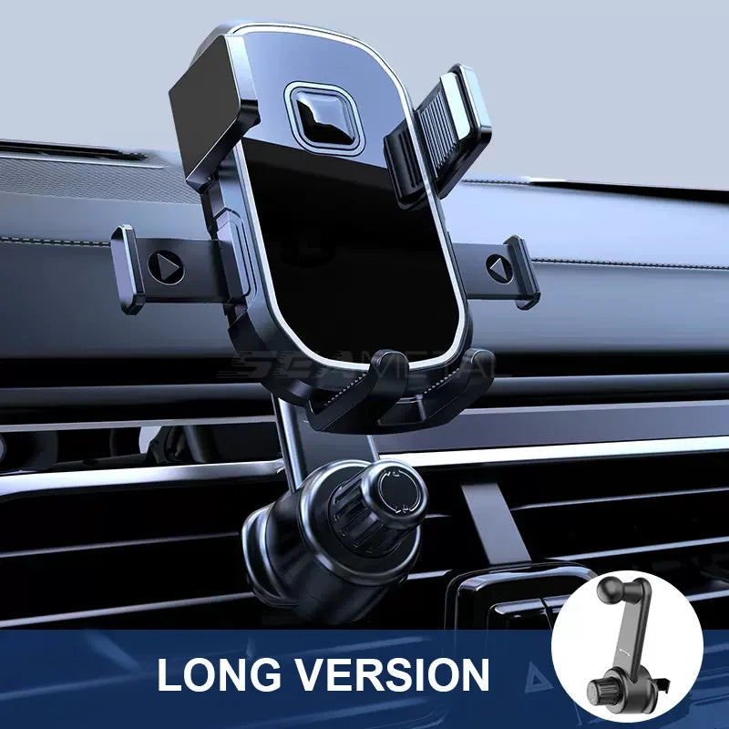 BLALION Car Phone Holder Gravity GPS Support 360 Degree Rotatable Anti Shaking Car Air Vent Mount For IPhone Pro Xiaomi Samsung