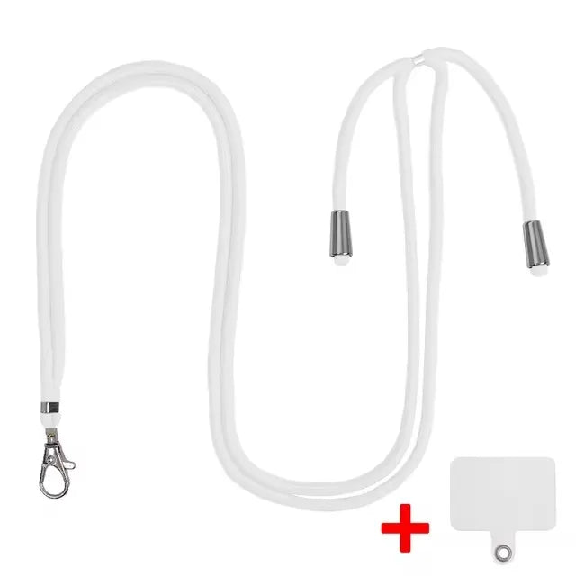 NEW Universal Adjustable Phone Lanyard Strap Mobile Phone Hanging Rope Neck Straps Anti-lost Lanyards Cell Phone Accessories