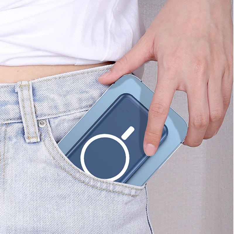 20000mAh Magsafe Power Bank Fast Charging Portable Charger Magnetic Wireless Charger Powerbank for iPhone 16 15 14 13 12 pro Max