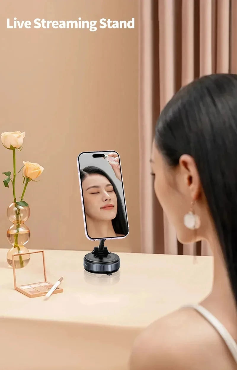 Xiaomi Super Strong Magnetic Phone Holder Foldable Design 360° Adjustable Vacuum Car Mount For Car Desk Phone Holder 2025