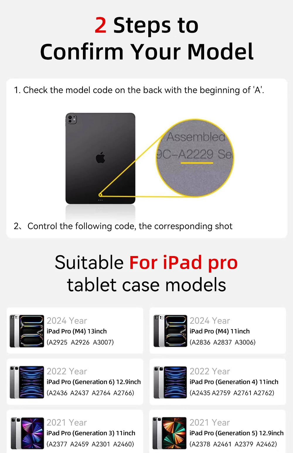 For iPad Magnetic 10 Generation Case For iPad Pro 12.9 11 13 M2 M3 M4 Cover For iPad Air 5 4 3 9/8/7th10.2 10.9in  A16 ipad case