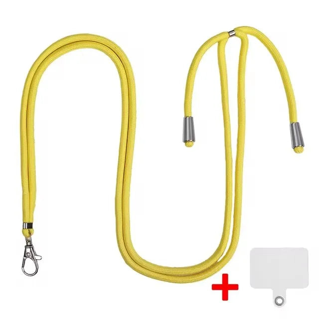 NEW Universal Adjustable Phone Lanyard Strap Mobile Phone Hanging Rope Neck Straps Anti-lost Lanyards Cell Phone Accessories