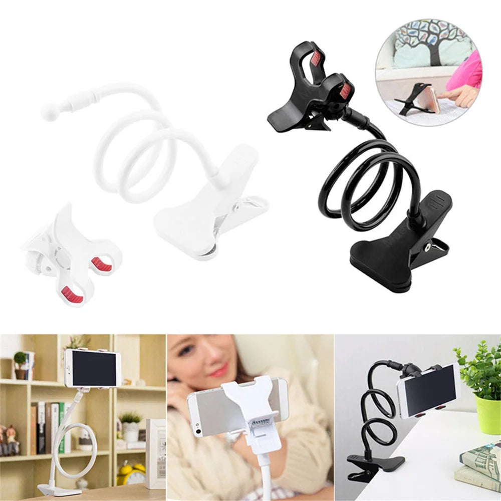 Universal Cell Phone Holder Flexible Long Arm lazy Phone Stands Clamp Bed Tablet Car Mount Bracket For iPhone XS Samsung Support
