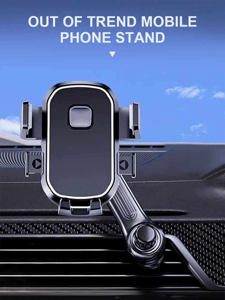 BLALION Car Phone Holder Gravity GPS Support 360 Degree Rotatable Anti Shaking Car Air Vent Mount For IPhone Pro Xiaomi Samsung