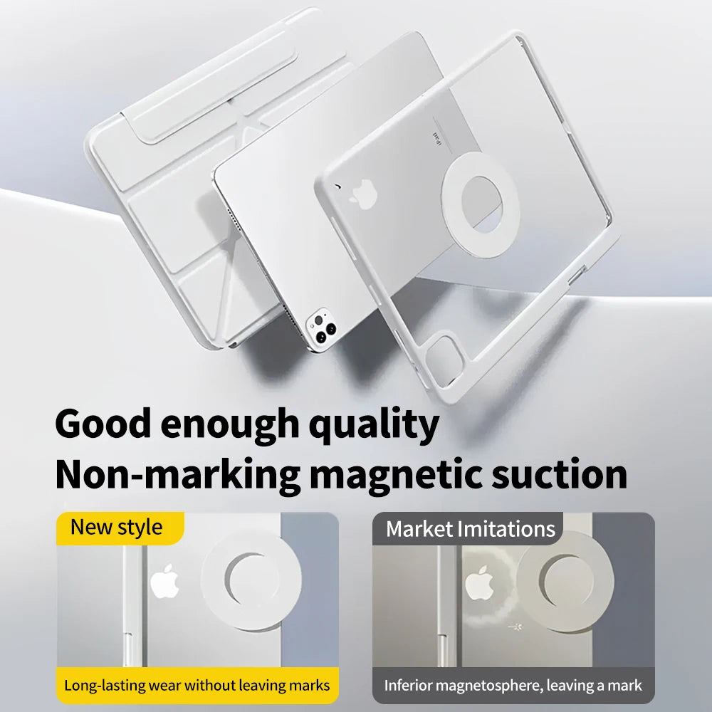 For iPad Magnetic 10 Generation Case For iPad Pro 12.9 11 13 M2 M3 M4 Cover For iPad Air 5 4 3 9/8/7th10.2 10.9in  A16 ipad case