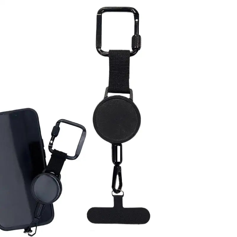 Retractable Anti-Theft Phone Lanyard Telescopic Smartphone Safety Tether Belt Clip Phone Holder Strap for Travel
