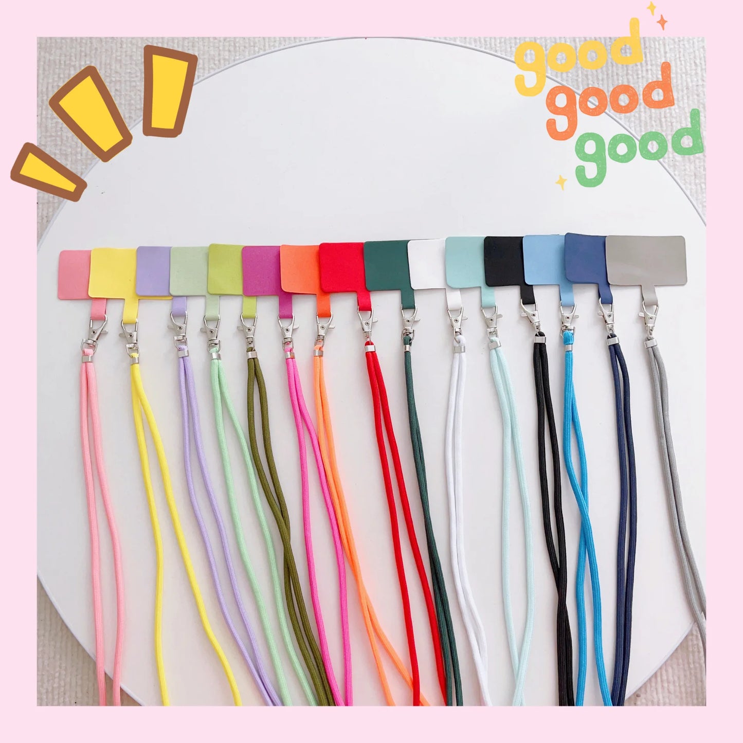 Phone Lanyard Adjustable Detachable Cord Lanyard Strap For Mobile Phone Chain Accessories Rope Neck Straps Universal