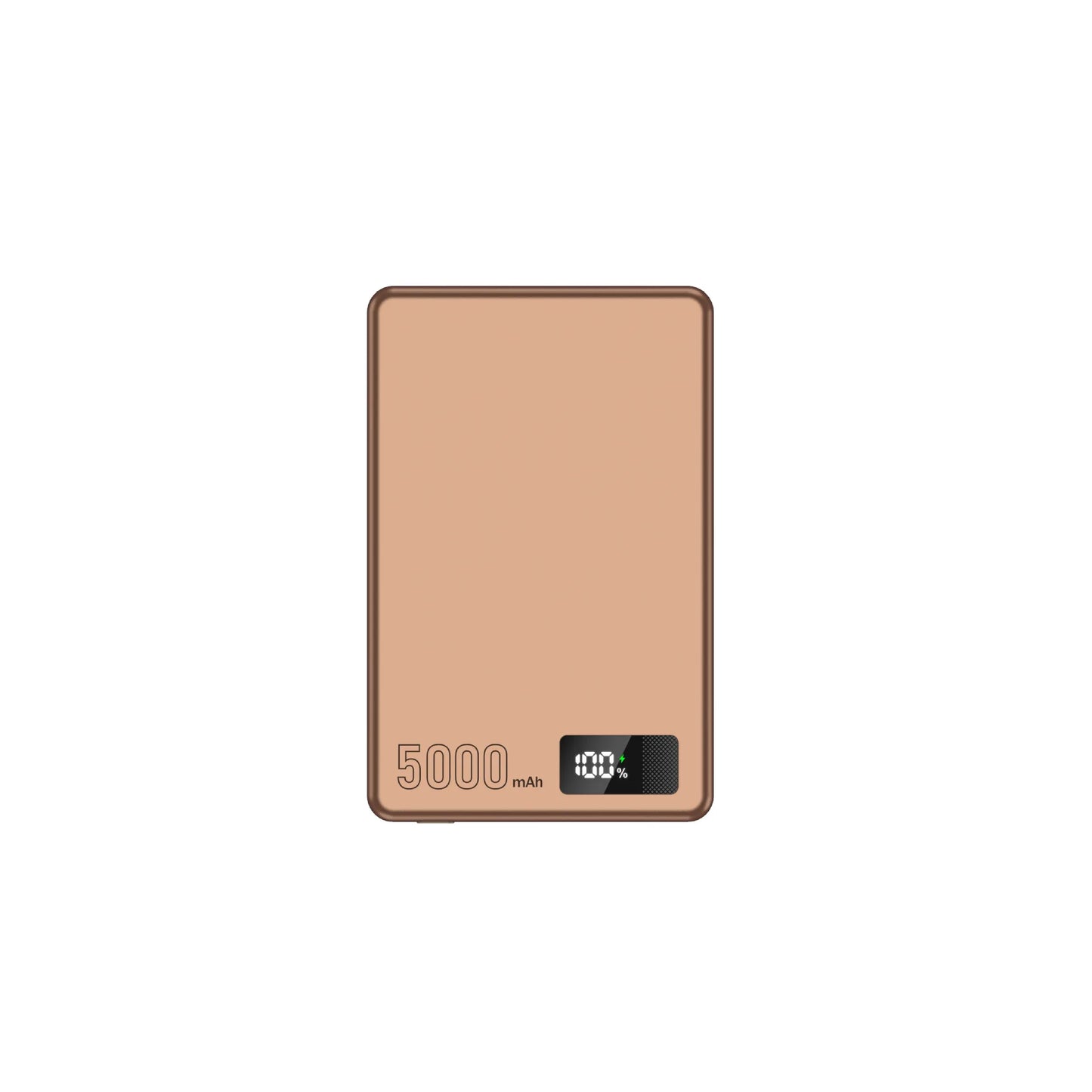 FERISING 5000mAh Ultra-Thin MagSafe Compatible Wireless Power Bank 15W Fast Charging Portable for iPhone