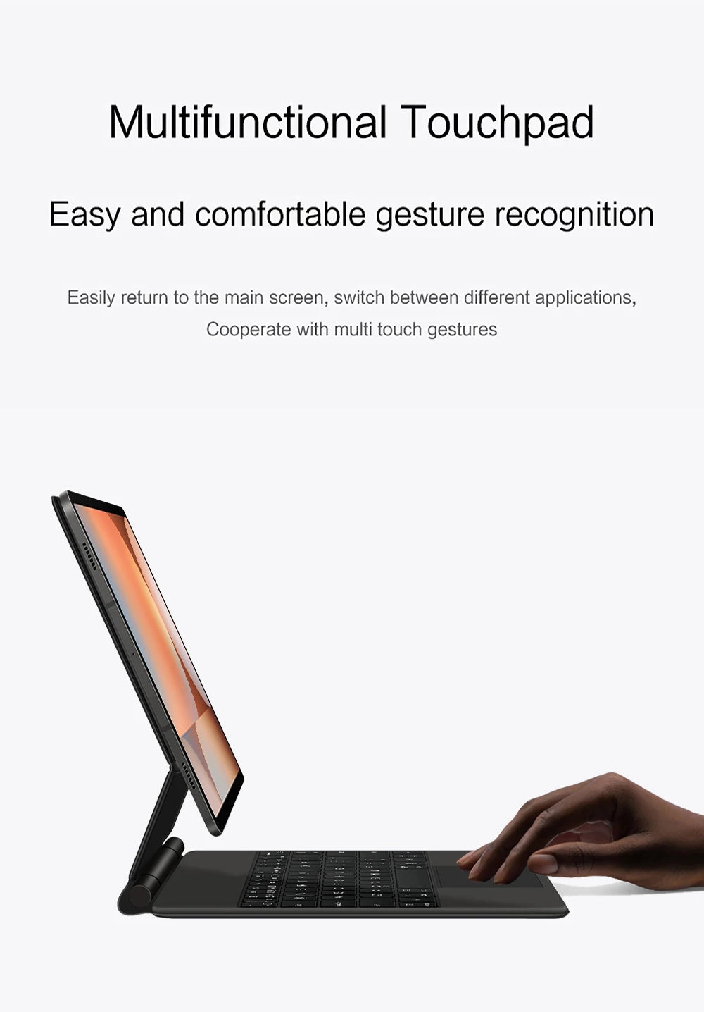 Magic Keyboard Folio For Samsung Galaxy Tab S10+ S10 Plus 12.4 inch Tablet Smart Case SM-X820 SM-X526 X826B keyboard cover
