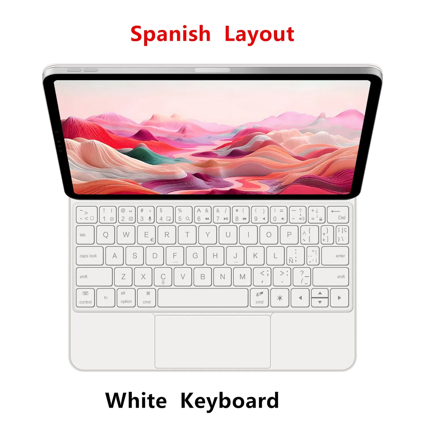 Magic Keyboard Folio For Samsung Galaxy Tab S10+ S10 Plus 12.4 inch Tablet Smart Case SM-X820 SM-X526 X826B keyboard cover