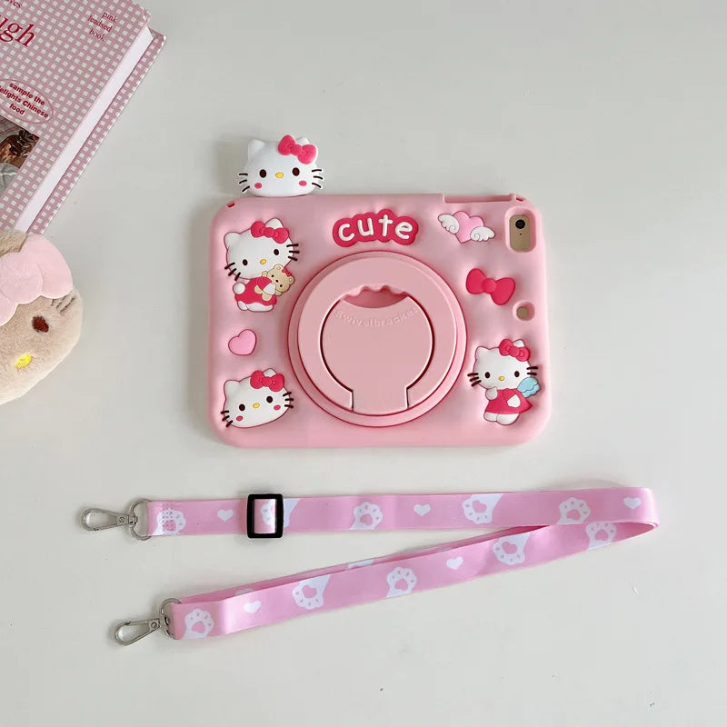 Hello Kitty Table Case for IPad Pro 11inch Air 10.9inch 22 21 20 Mini Tablet Cover for IPad 9.7 5th 6th 10.2 9th 8th 10th