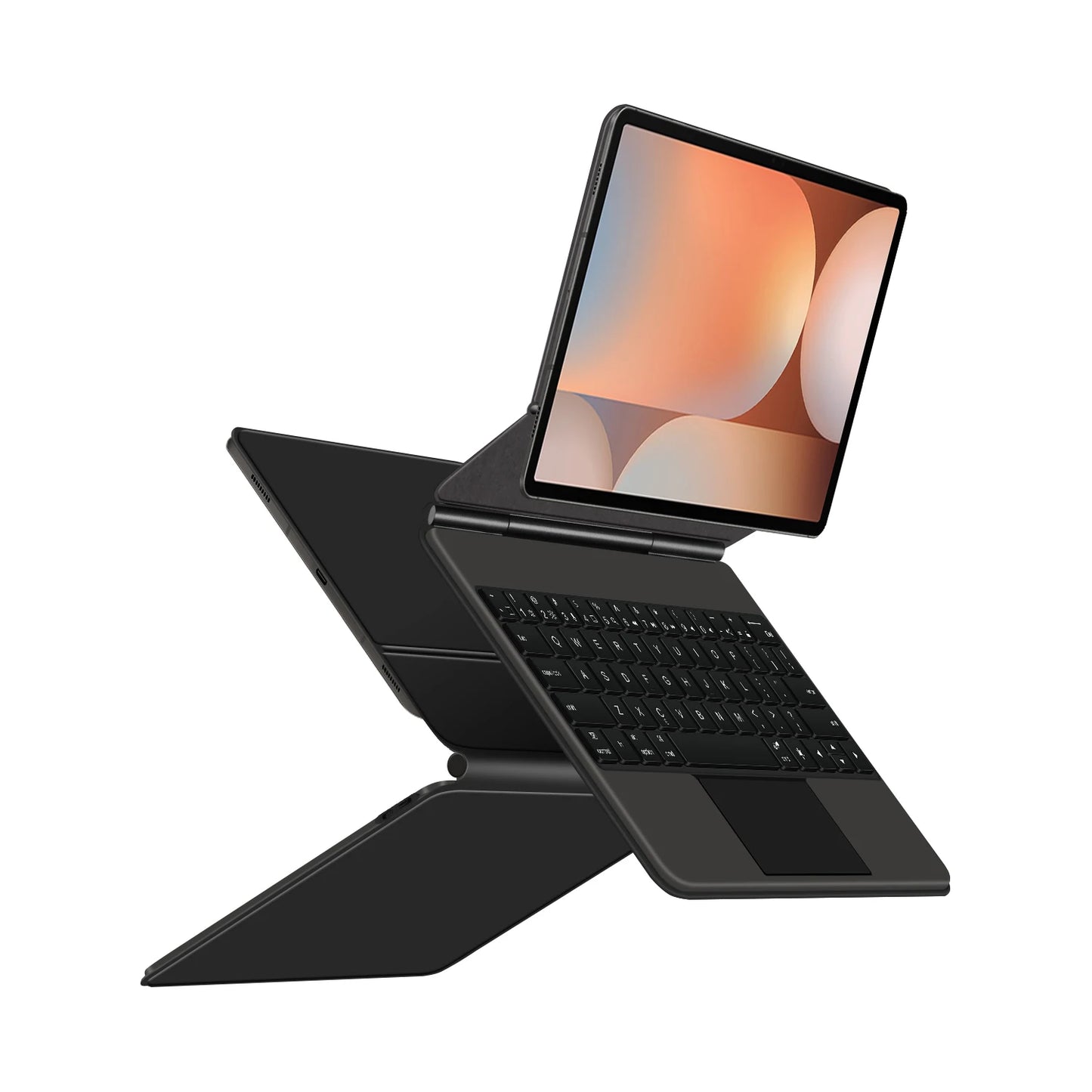 Magic Keyboard Folio For Samsung Galaxy Tab S10+ S10 Plus 12.4 inch Tablet Smart Case SM-X820 SM-X526 X826B keyboard cover