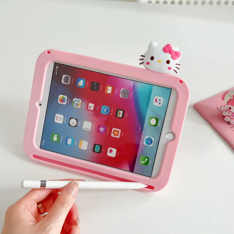 Hello Kitty Table Case for IPad Pro 11inch Air 10.9inch 22 21 20 Mini Tablet Cover for IPad 9.7 5th 6th 10.2 9th 8th 10th