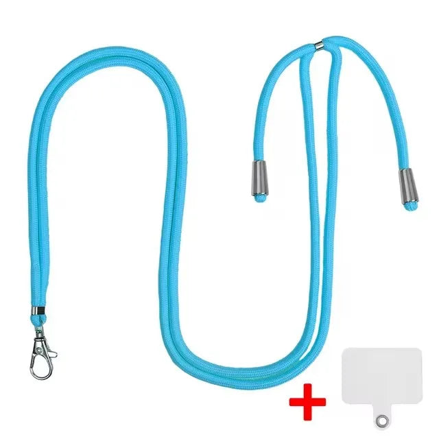 NEW Universal Adjustable Phone Lanyard Strap Mobile Phone Hanging Rope Neck Straps Anti-lost Lanyards Cell Phone Accessories
