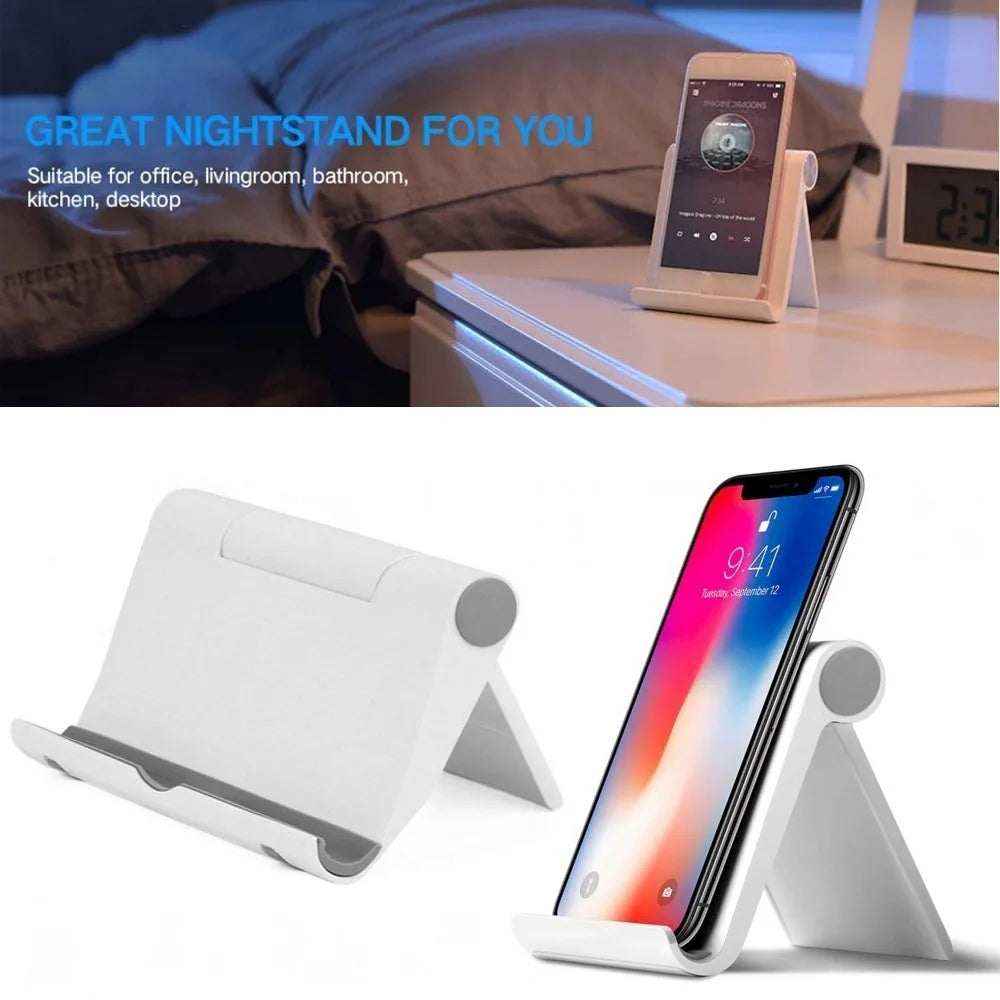 Mobile Phone Communication Accessories Universal Tablet Stand Holder Cell Phone Desktop Desk Stand Holder Support Tablet Phone