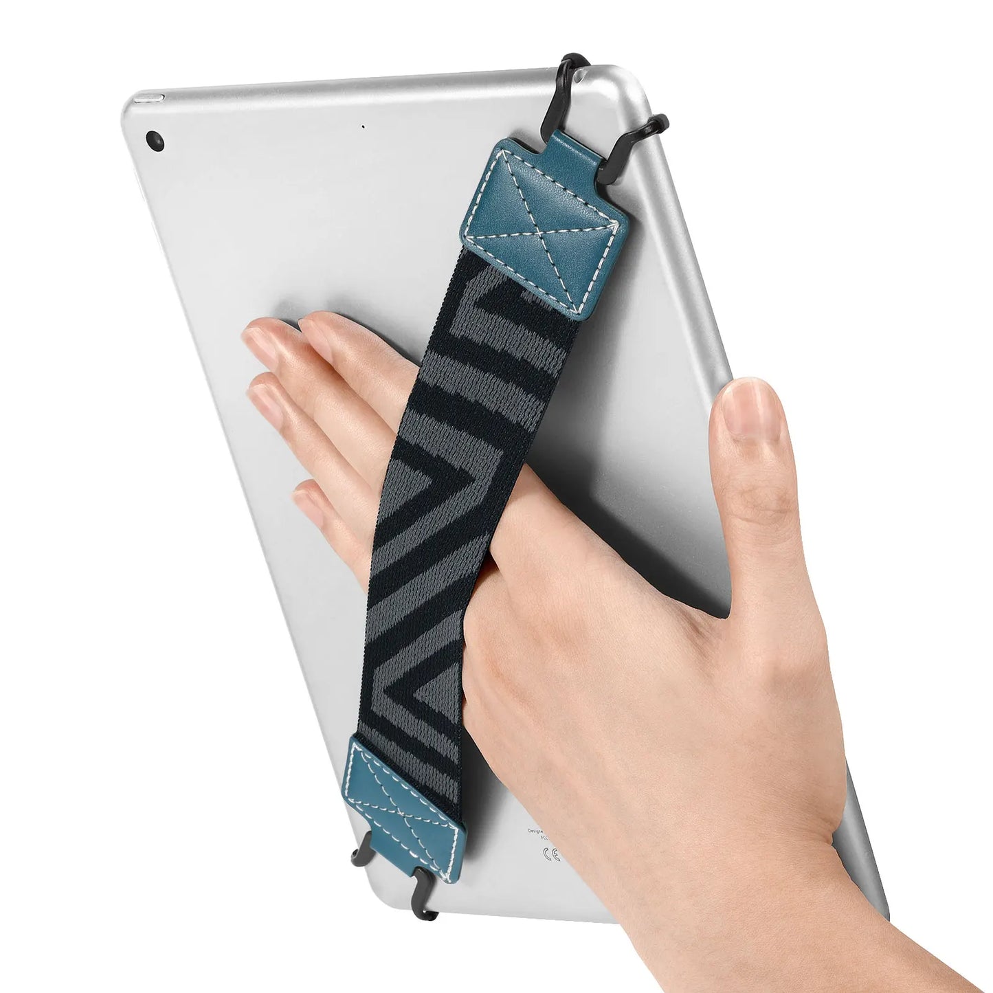 Hand-Strap for 9-11 Inch Tablet for iPad/iPad Pro/iPad Air/Kindle Fire HD/Samsung High-elasticity Lightweight Finger Grip Holder